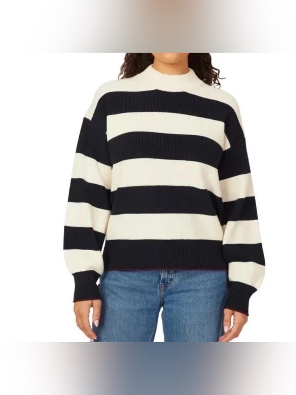 Scotch & Soda Mock Neck Sweater